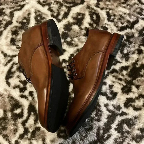 Frye Murray Oxford 80271 Mens Brown Oxfords & Lace Ups Plain Toe Shoes size 9.5 - Picture 2 of 7